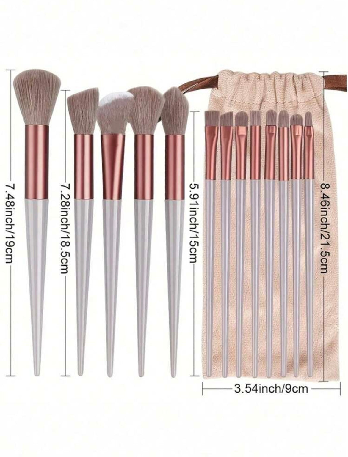 13 Piece Makeup Brush Set