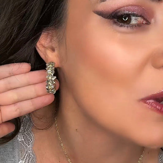 My Power Hoop Earrings