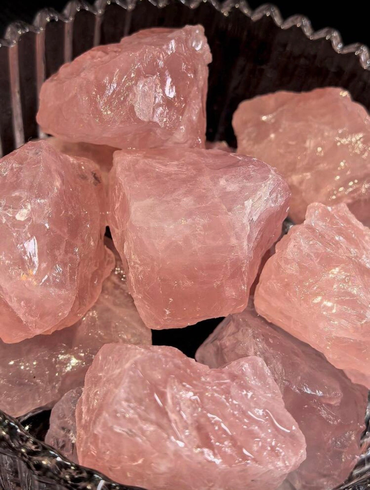 Raw Rose Quartz