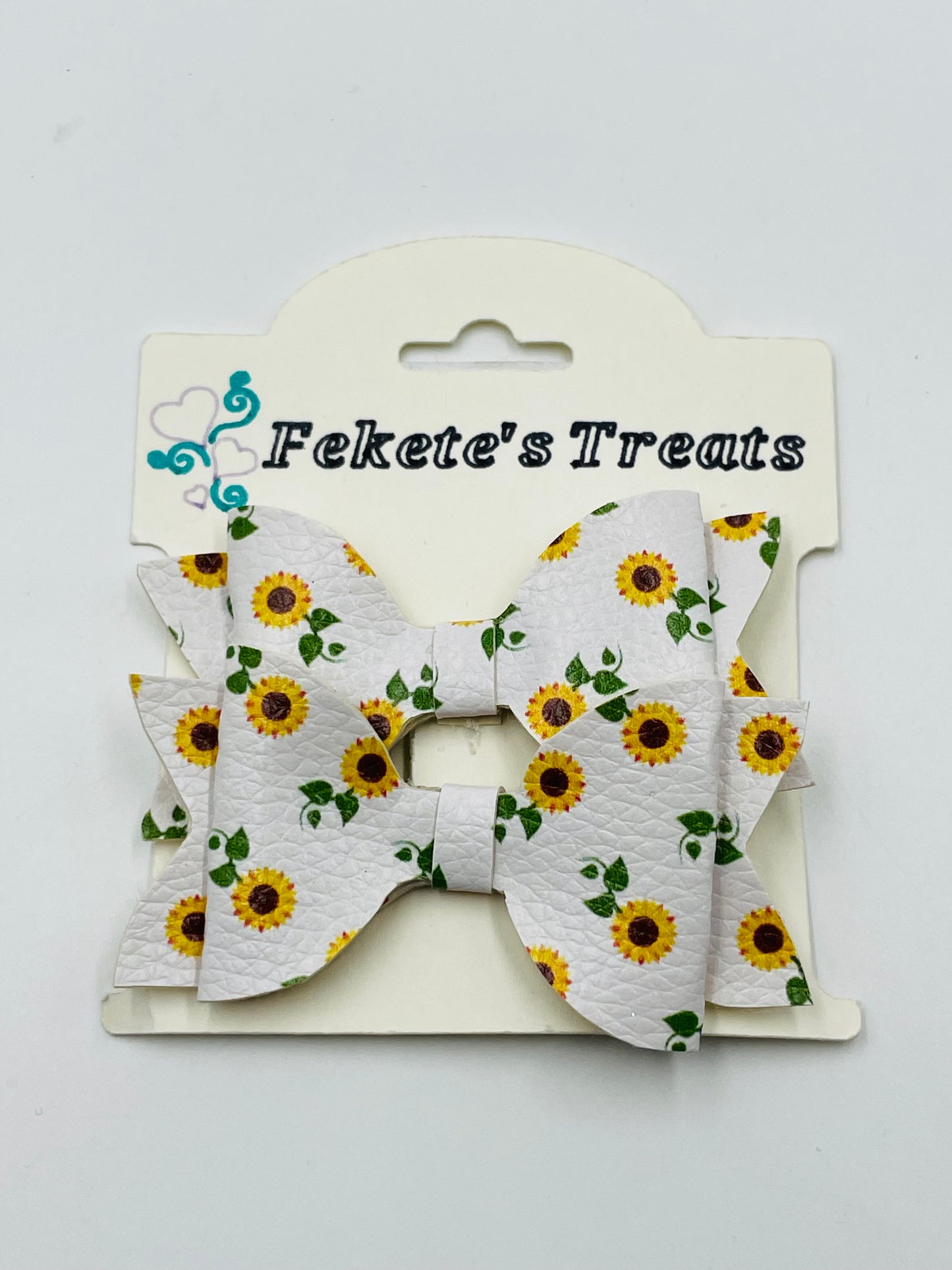 Girlie Girl Sunflower Pigtail Set