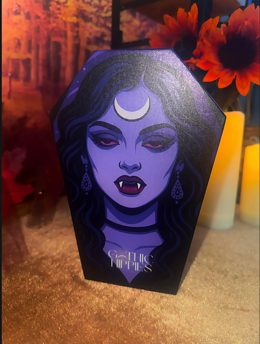 Gothic Hippies Vampire Coffin Eyeshadow Pallet