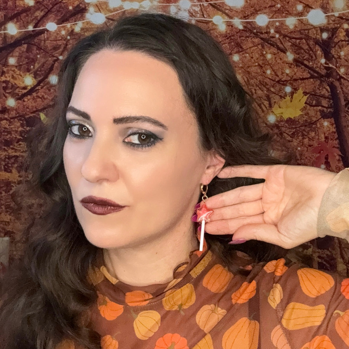 Autumn Candy Earrings -Stainless Steel