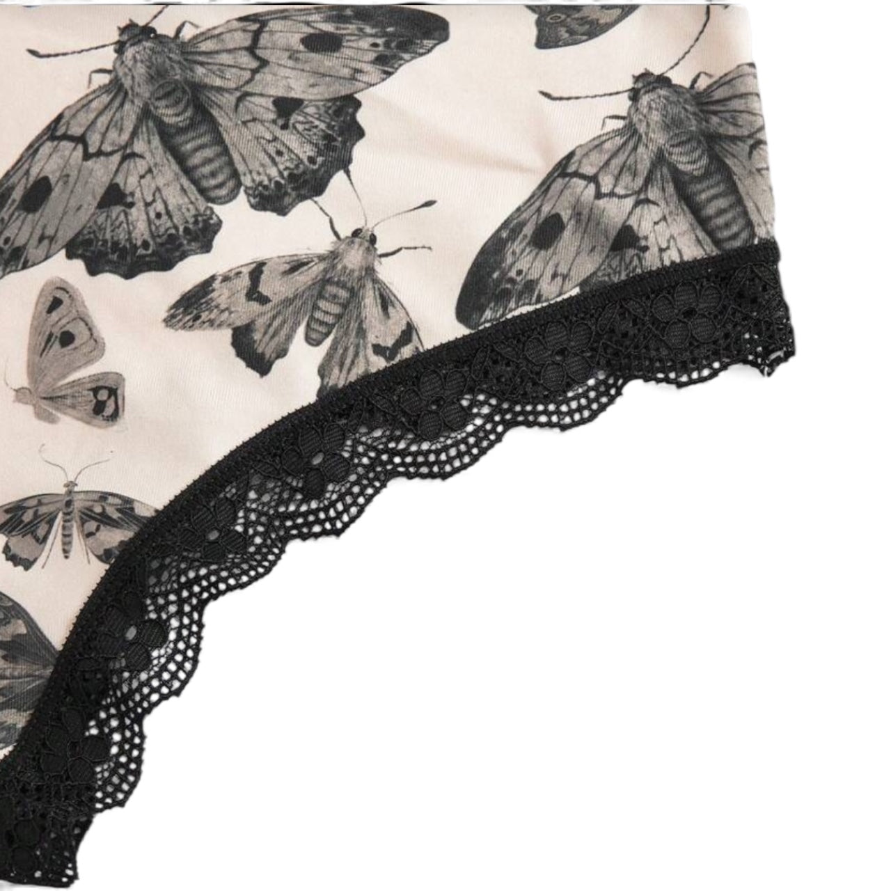 Gothic Moth Pantie 3pc Set