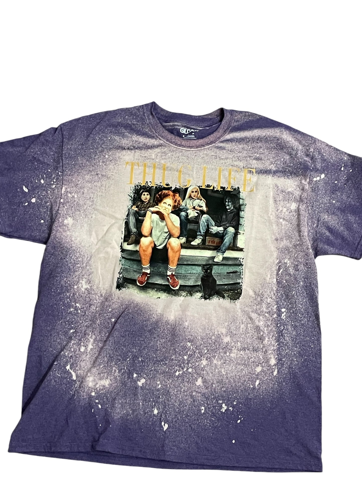 Bleached Purple Thug Life Sanderson T Shirt