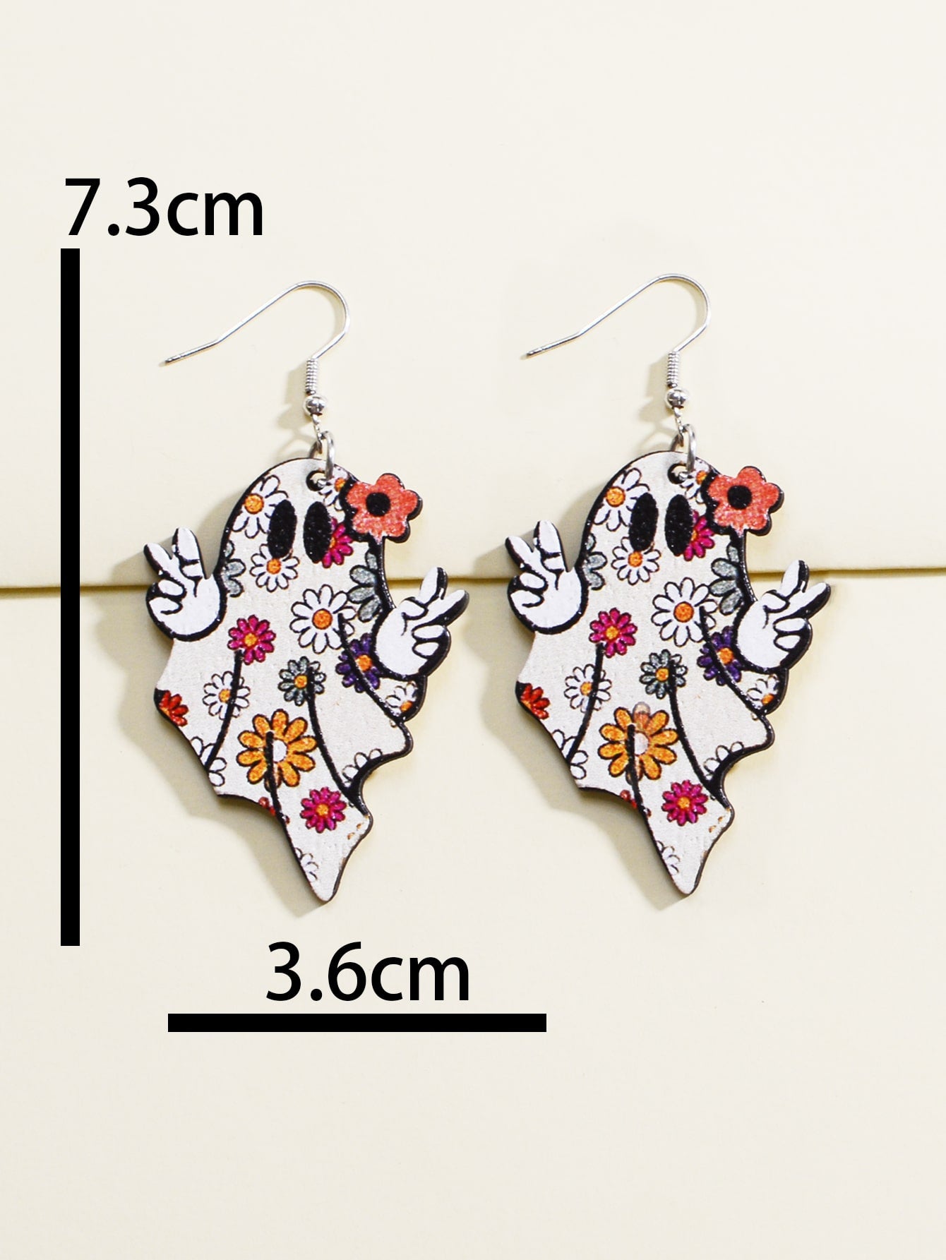 Pendientes colgantes fantasma