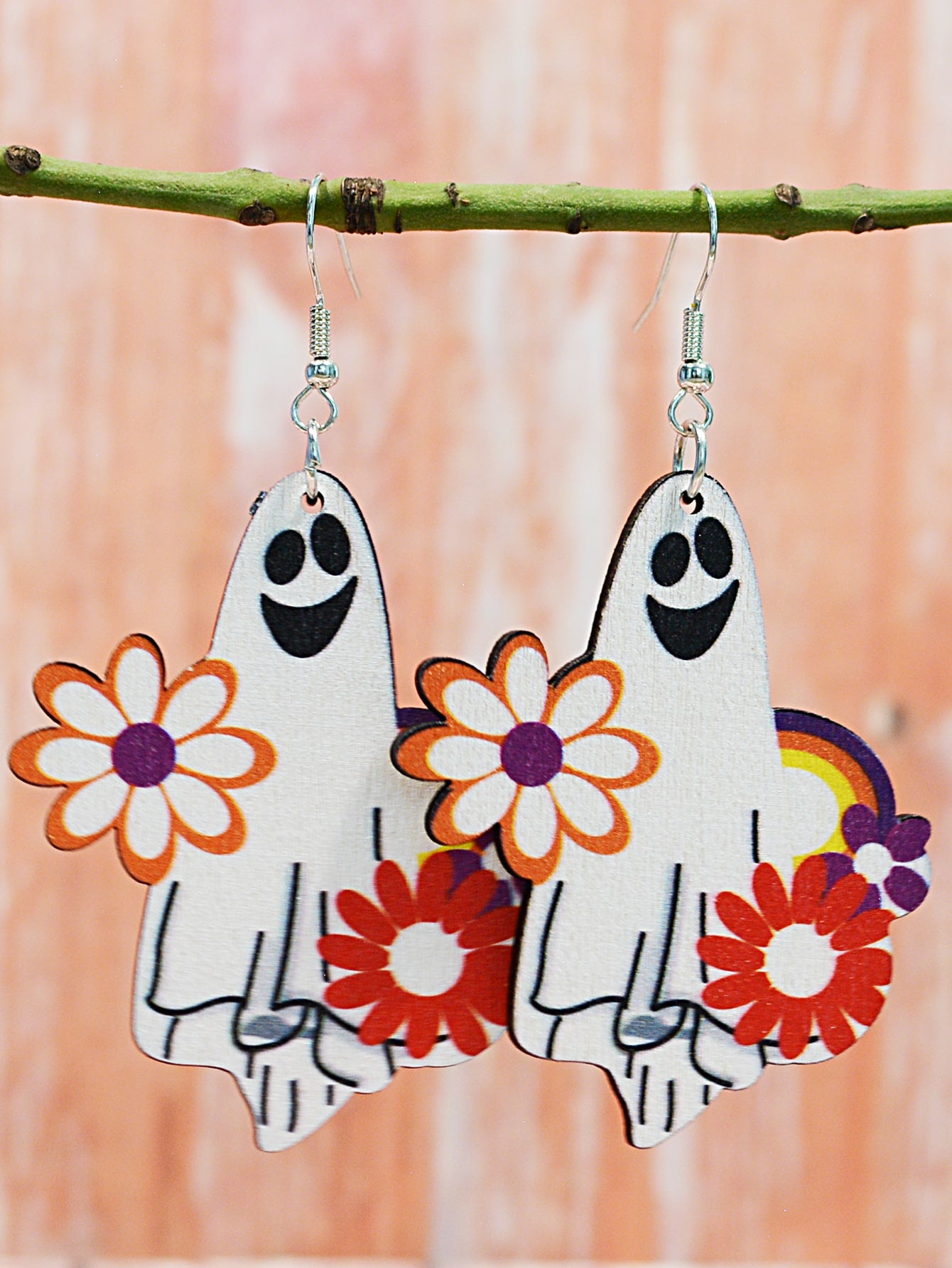 Pendientes colgantes fantasma