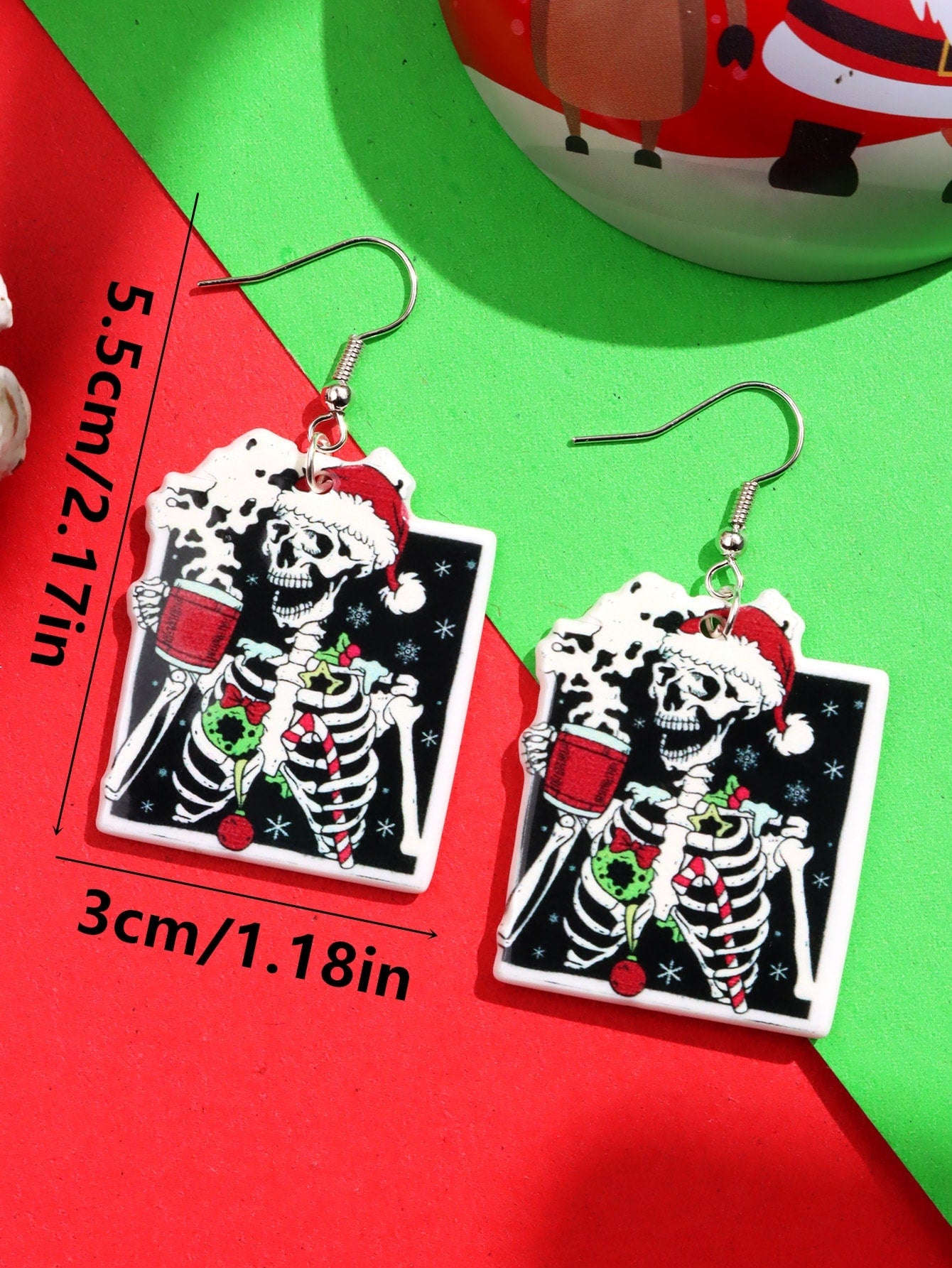 Silent Morning Festive Earrings