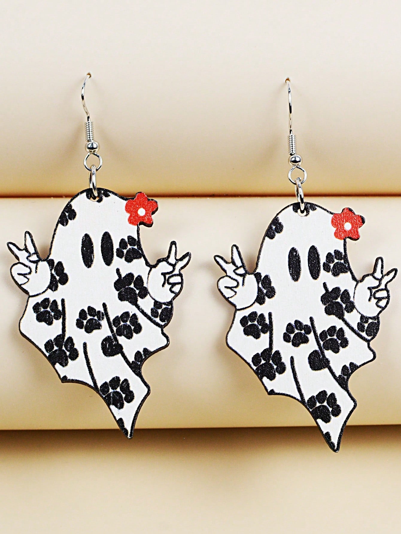 Pendientes colgantes fantasma