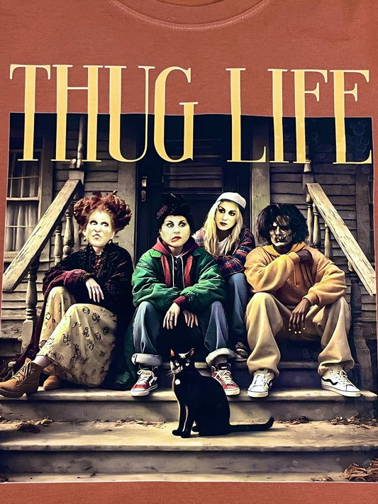 Thug Life Hocus Pocus T-shirt - Billy in Yellow Sweats