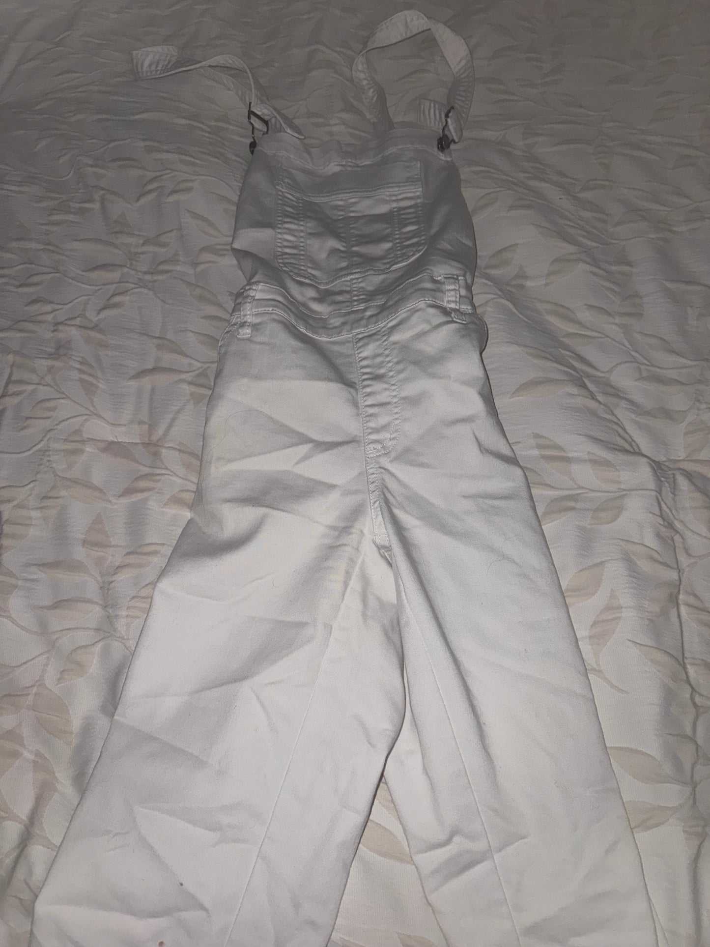 KanCan White Overalls