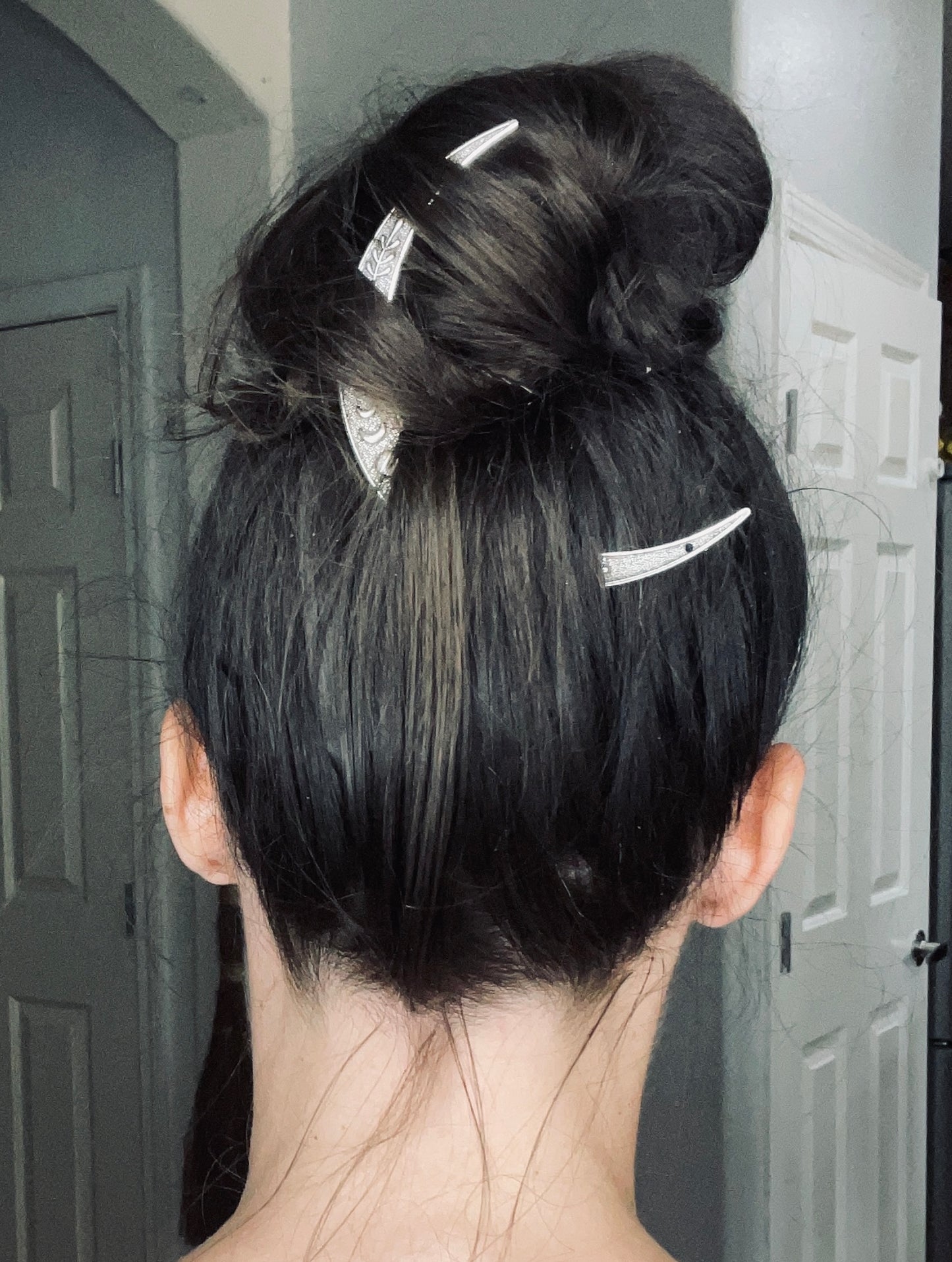 Moon Hair Pin