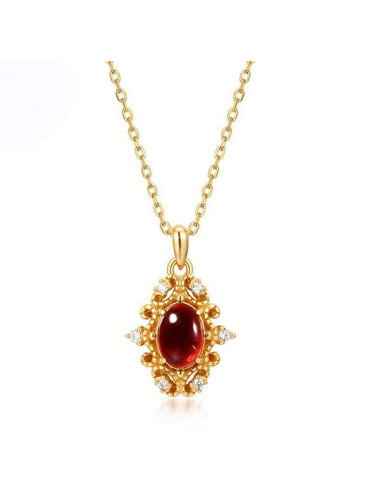 Vampress Red Vintage Necklace
