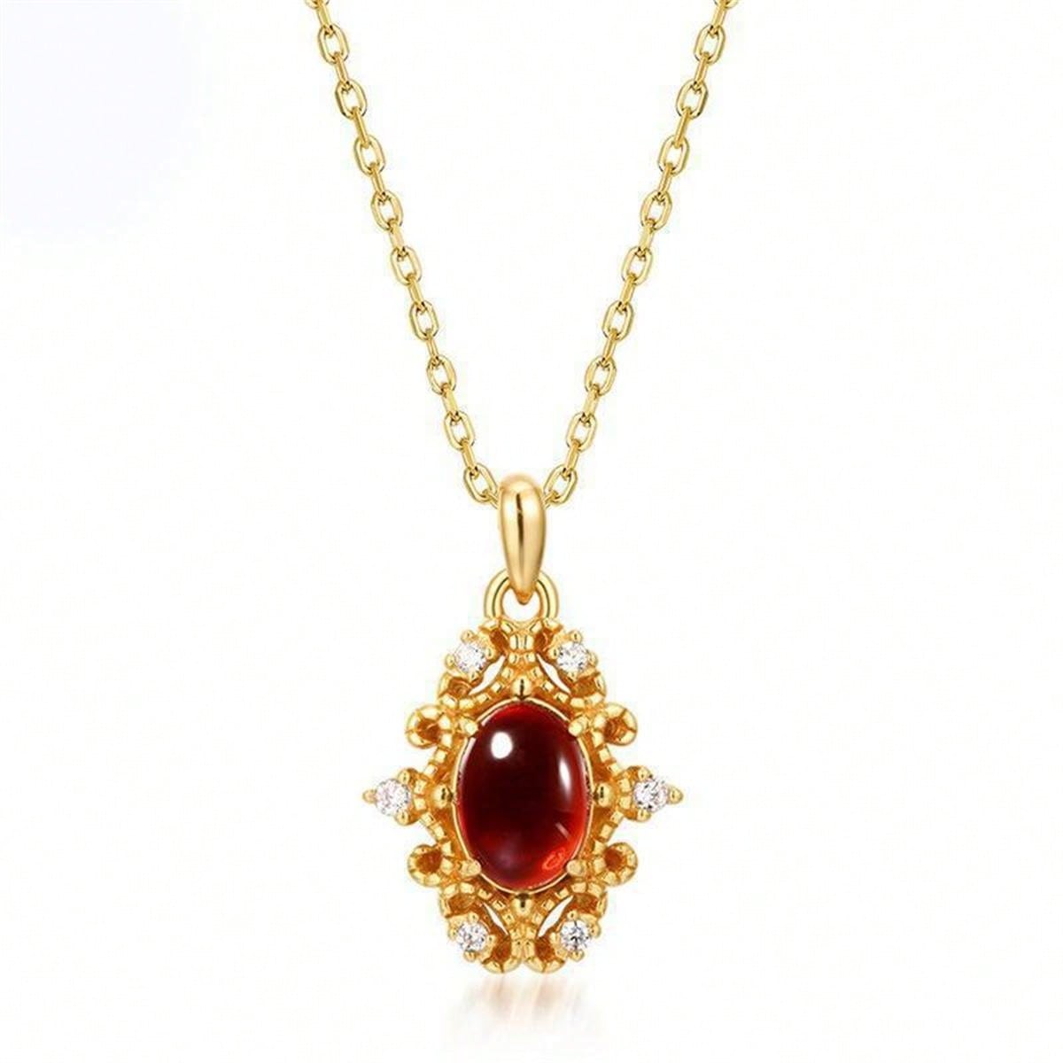 Vampress Red Vintage Necklace