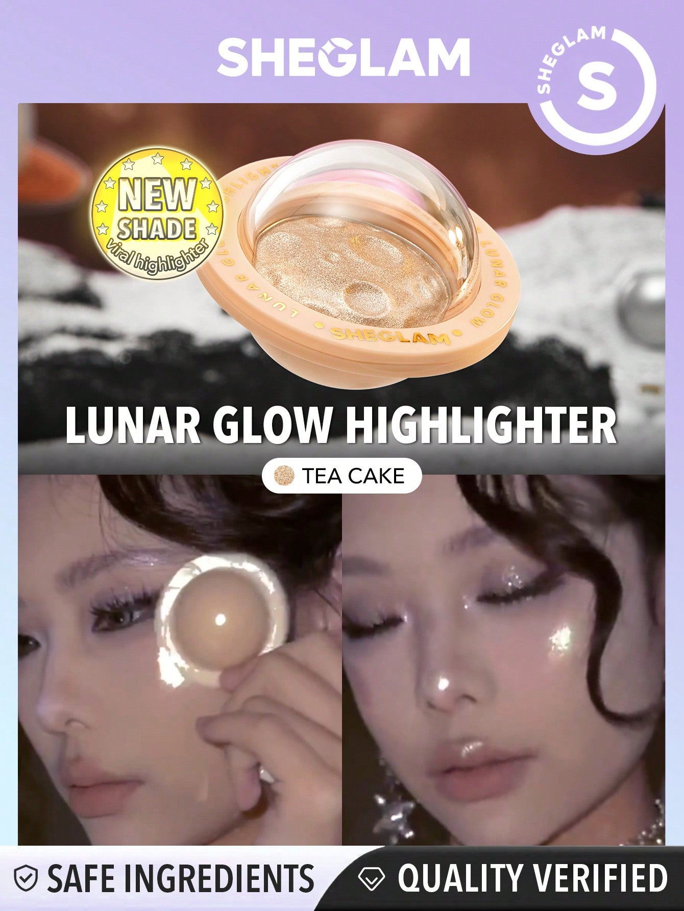 SHEGLAM Lunar Glow Highlighter *NEW COLORS*