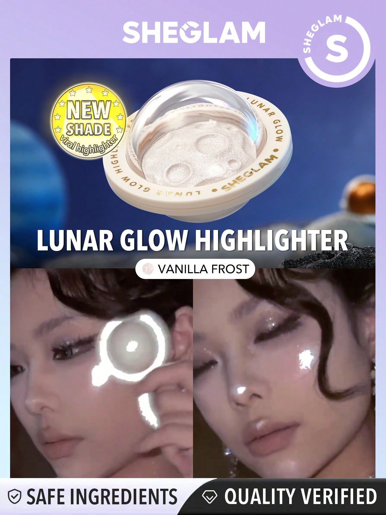 SHEGLAM Lunar Glow Highlighter *NEW COLORS*