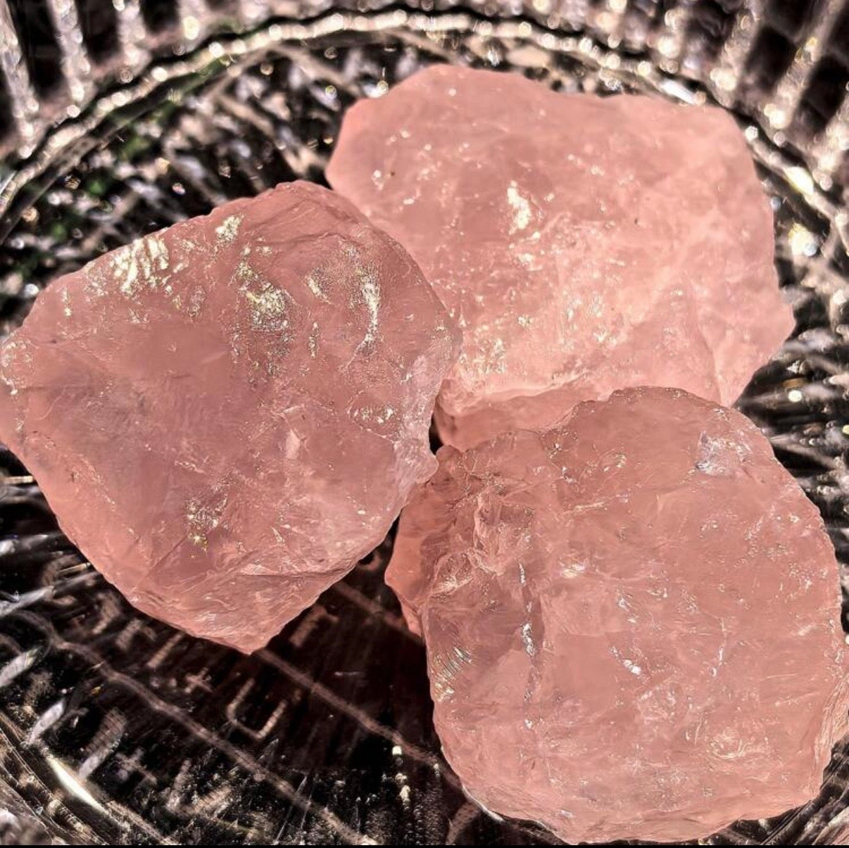 Raw Rose Quartz