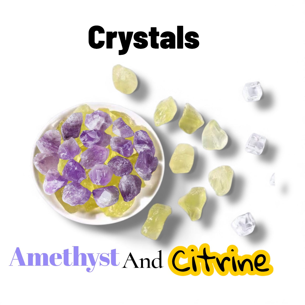 Raw Citrine Or Amethyst (1pc)