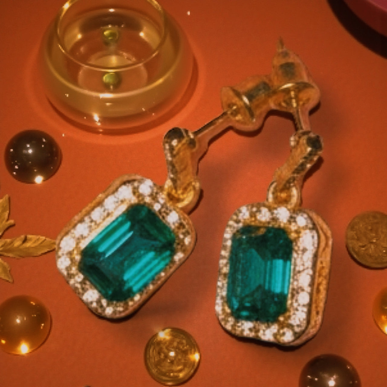 Emerald Empress Earrings