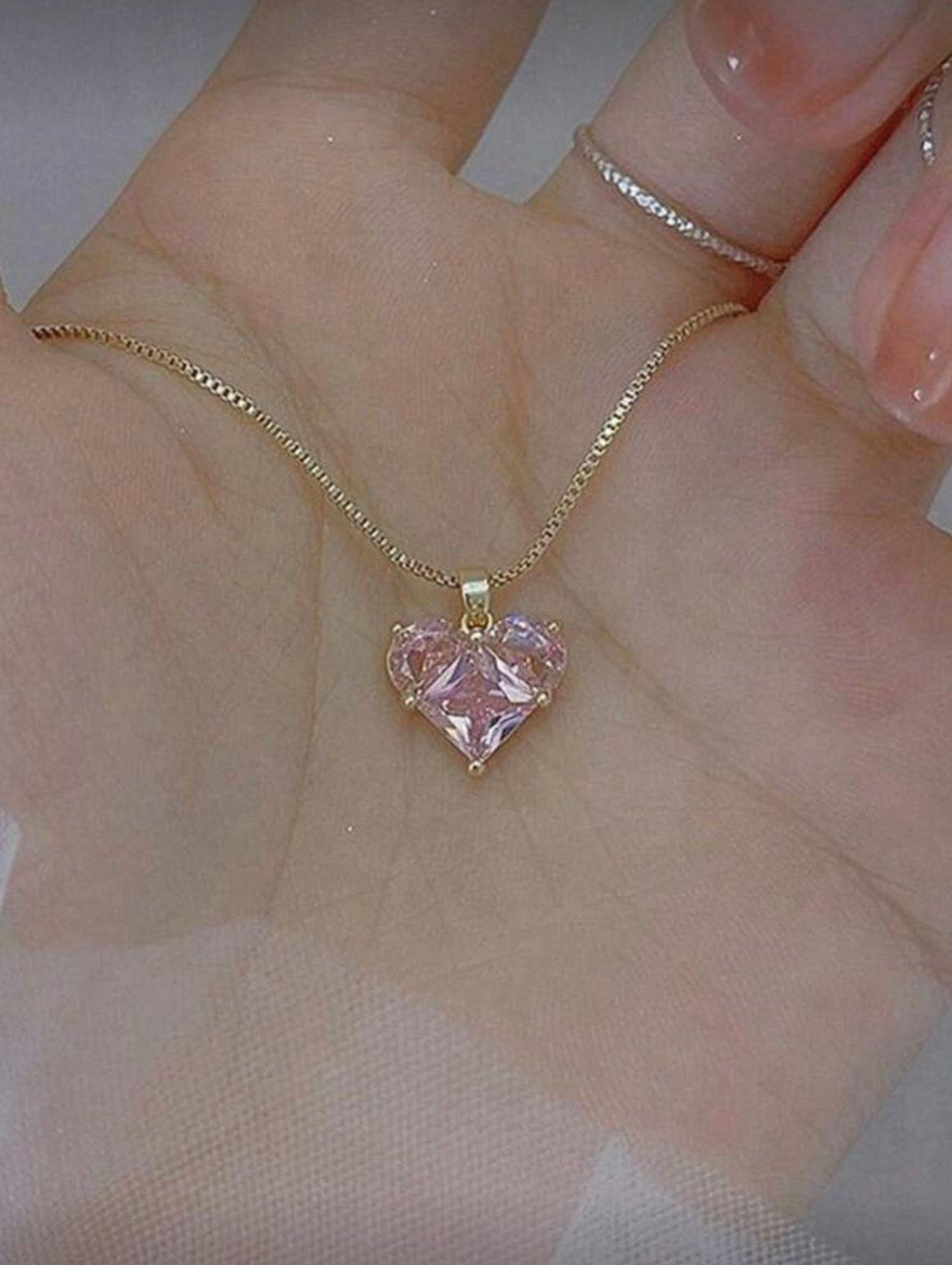 Lovey Dove Heart Necklace