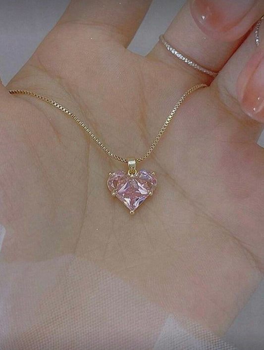 Lovey Dove Heart Necklace