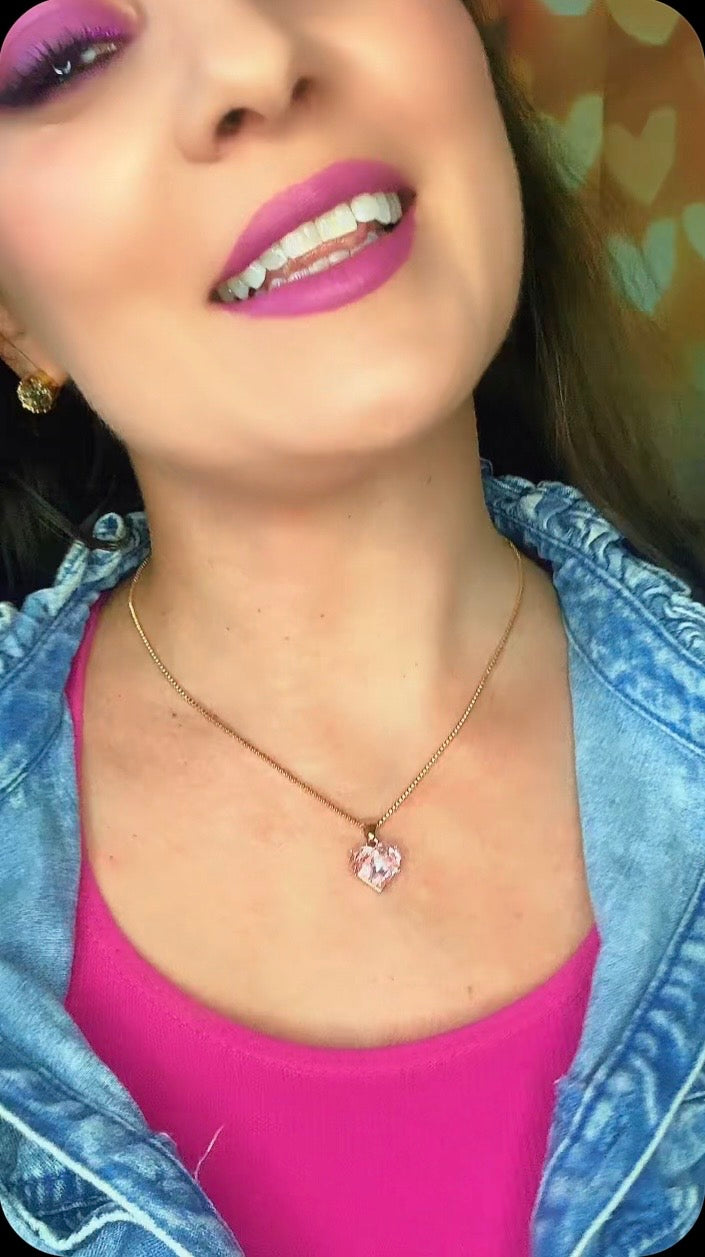 Lovey Dove Heart Necklace