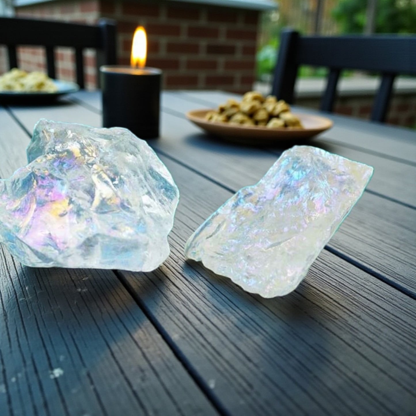 Rainbow Clear Quartz Crystal