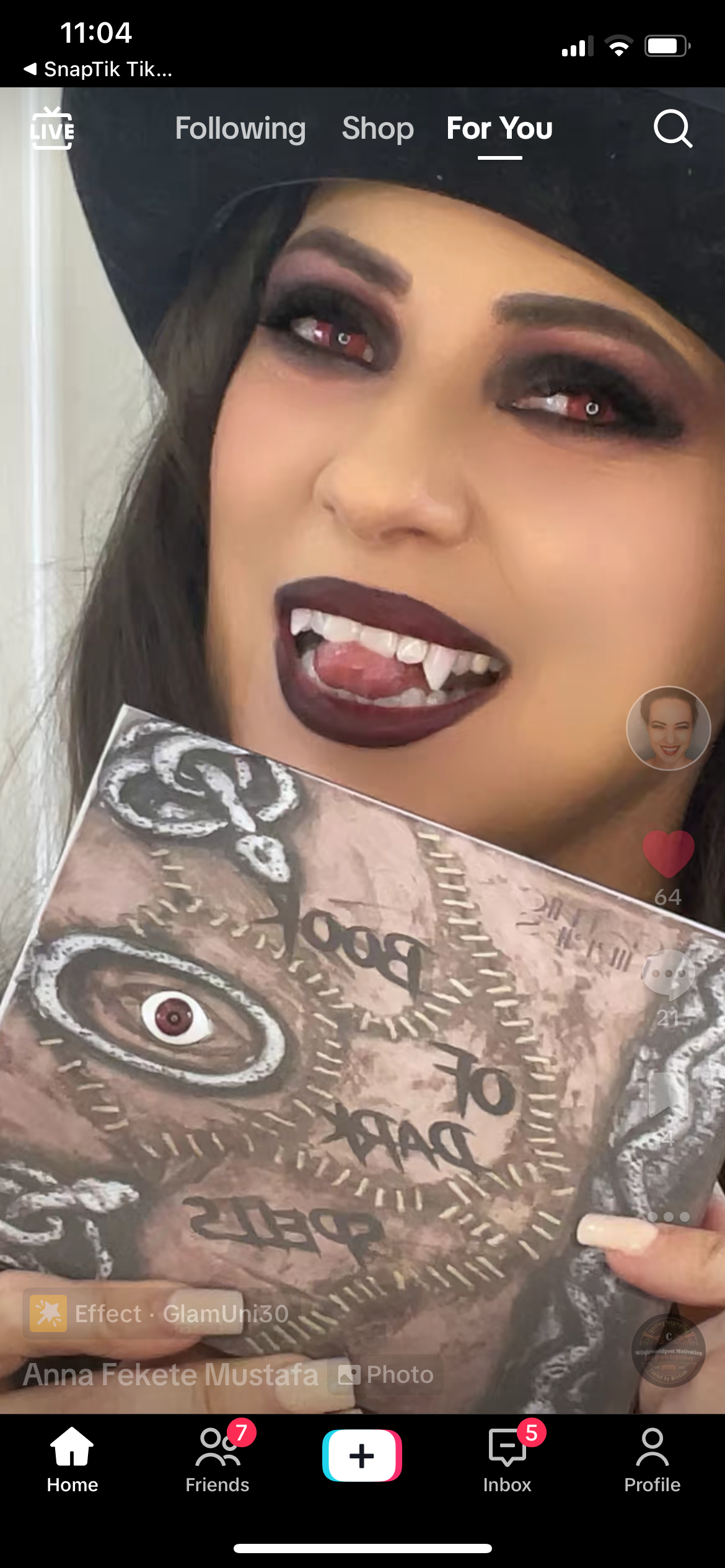 Gothic Hippies - Book of Dark Spells Eyeshadow Pallet