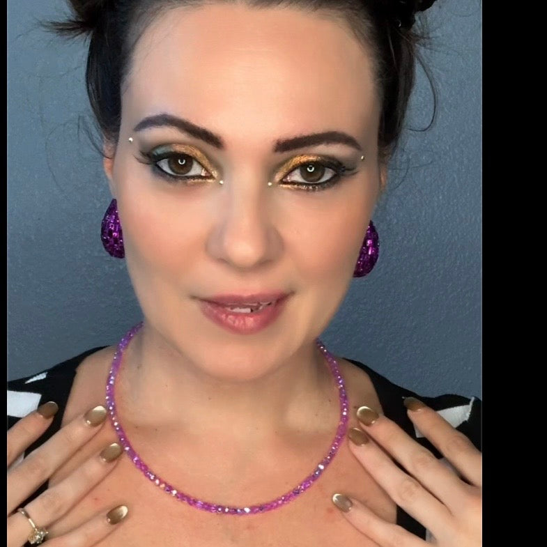 Enchanting Beaded Crystal Necklace