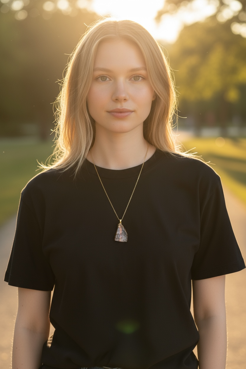 Pale Rose Quartz Necklace