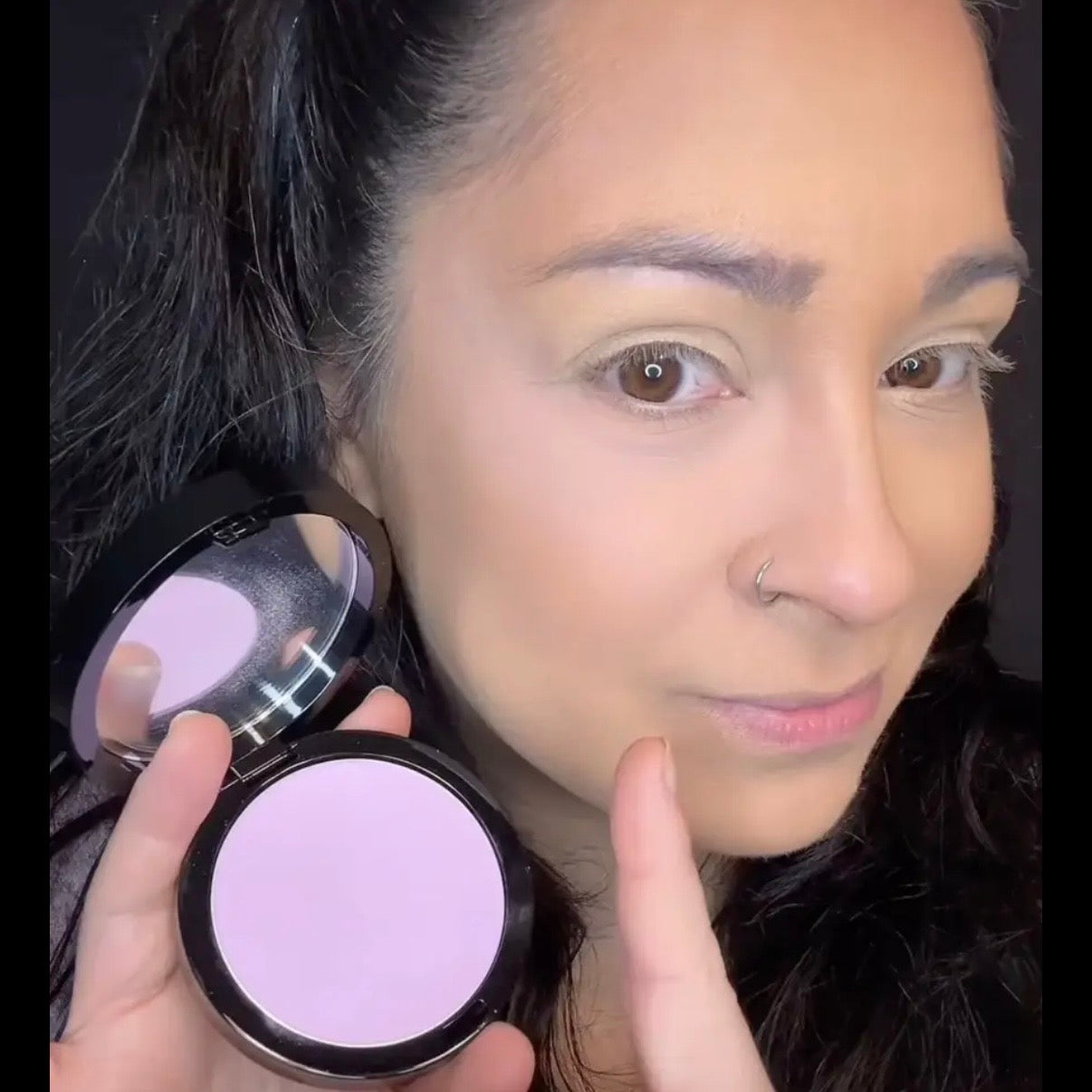 Pressed powder