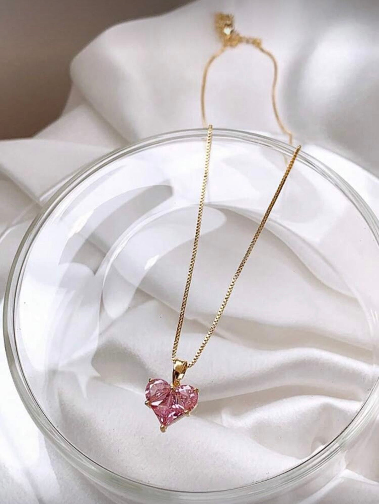 Lovey Dove Heart Necklace