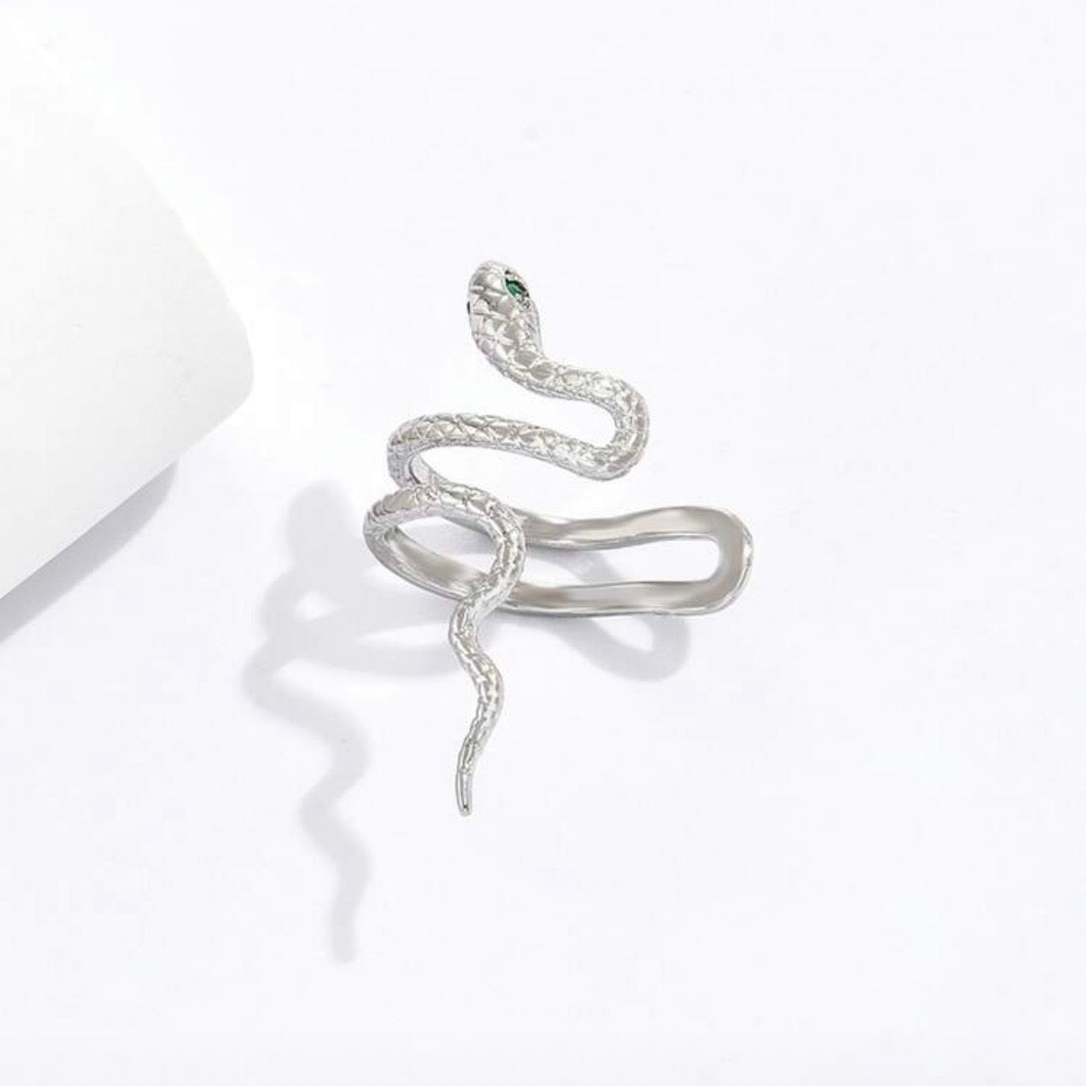 Rattle And Dazzle Snake Ear Cuff