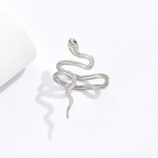 Rattle And Dazzle Snake Ear Cuff