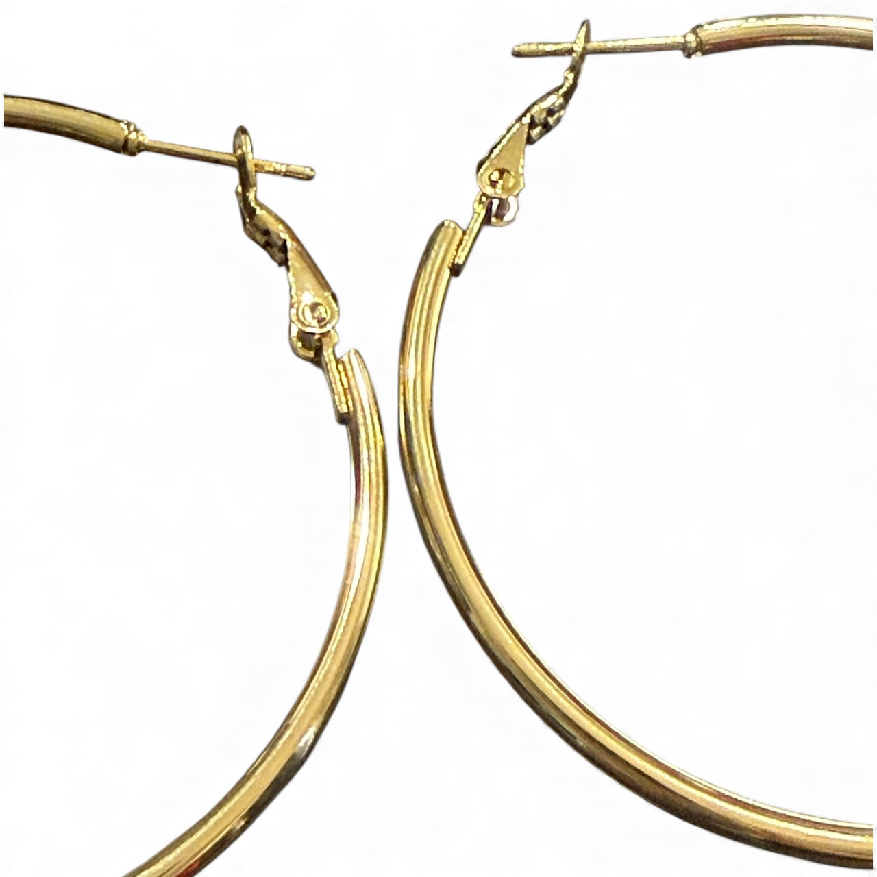 Classic Gold Hoops
