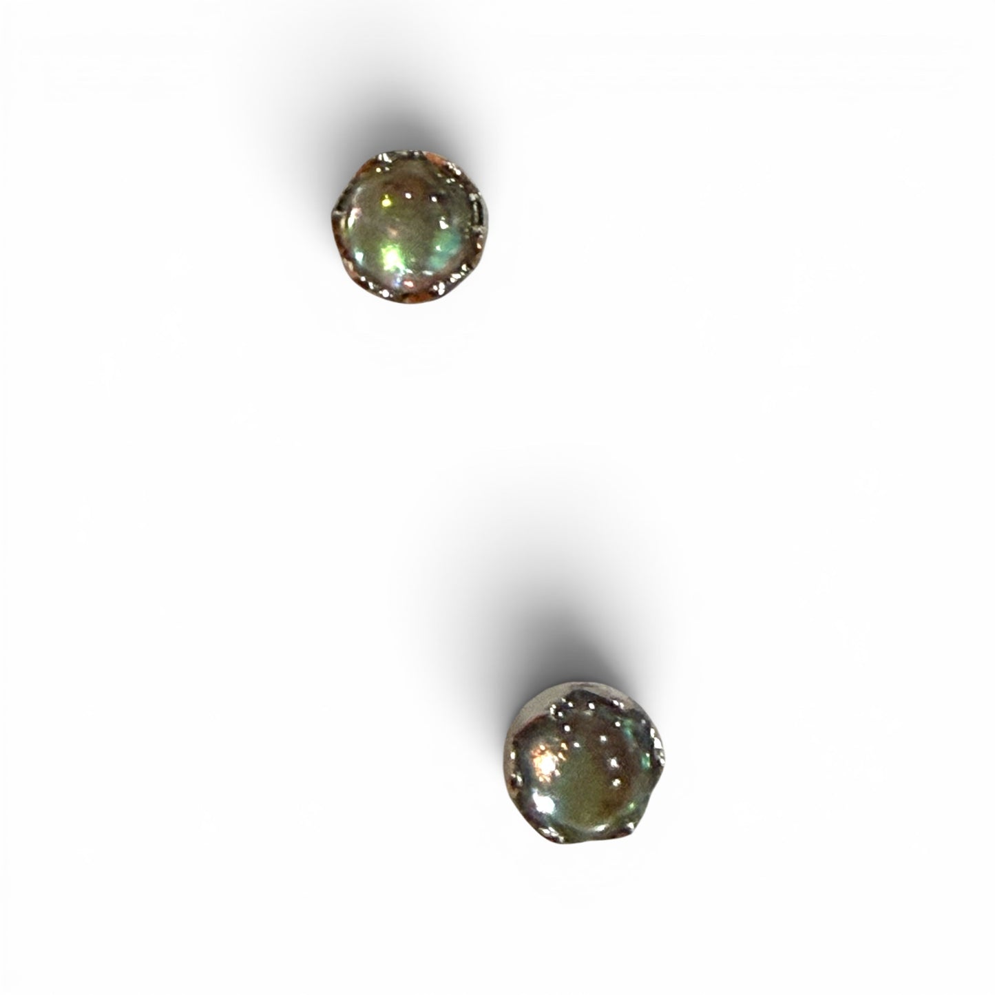 Over The moon -Sterling Silver Stud Earrings