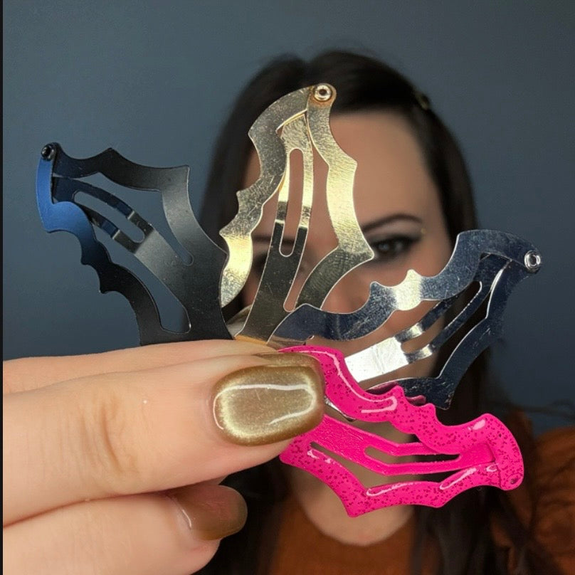 Bat Snap Clips (Multiple colors)
