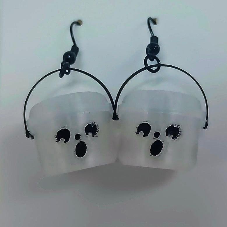 Halloween Character Bucket Earrings