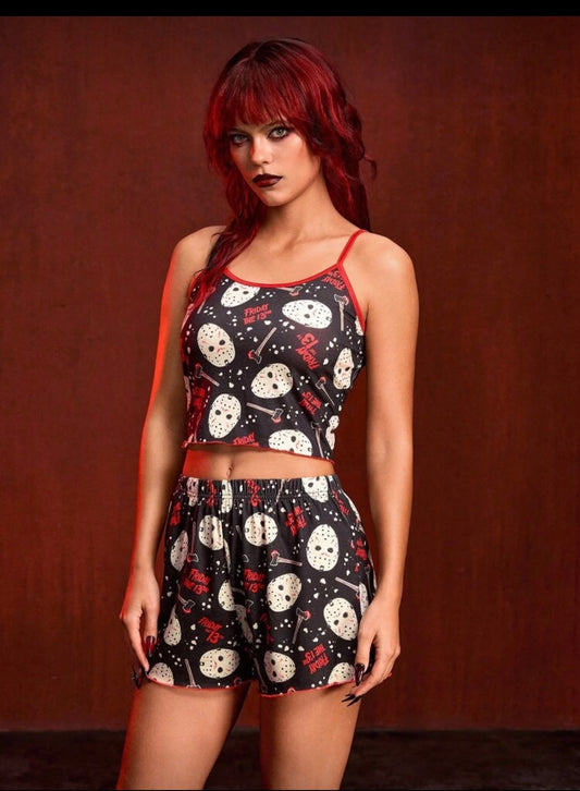 Friday the 13th PJ Set NEW