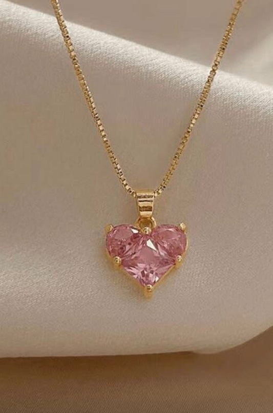 Lovey Dove Heart Necklace