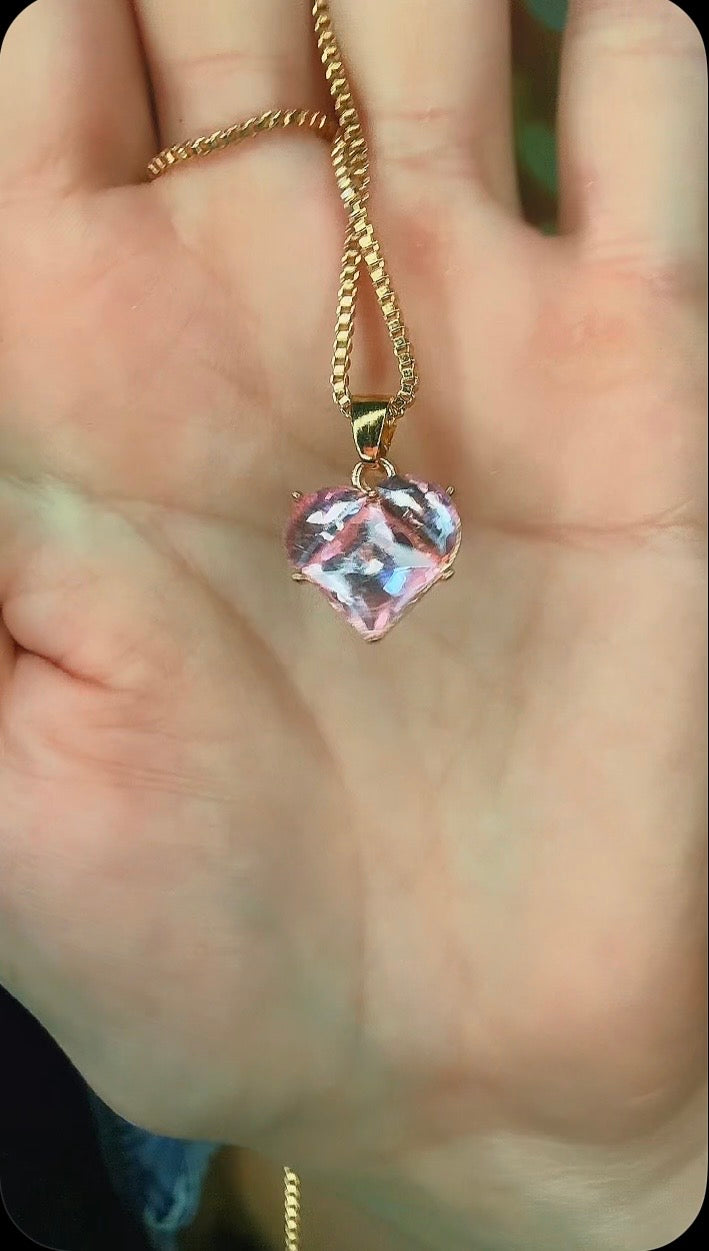 Lovey Dove Heart Necklace