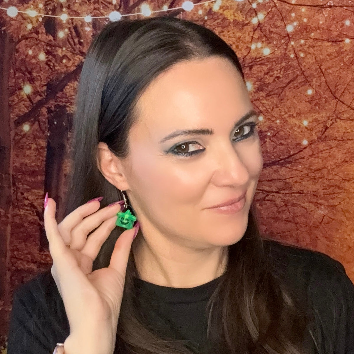 Halloween Character Bucket Earrings