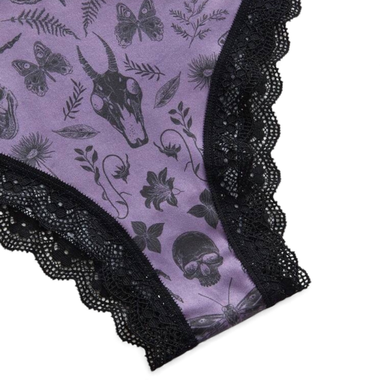 Goth Plus Skull/Mushroom Pantie 3pc Set