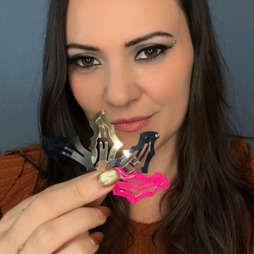 Bat Snap Clips (Multiple colors)