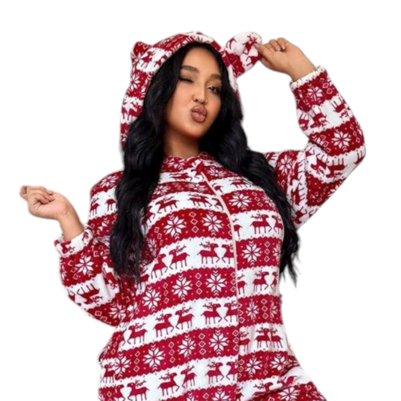 Cringle All The Way Romper- (Shorts)