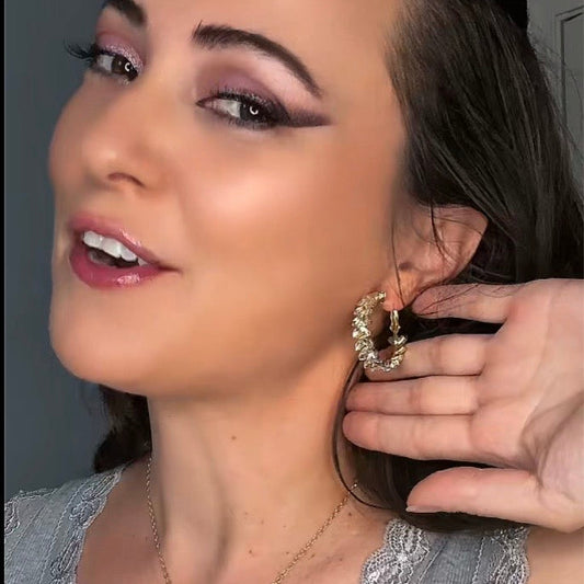 My Power Hoop Earrings