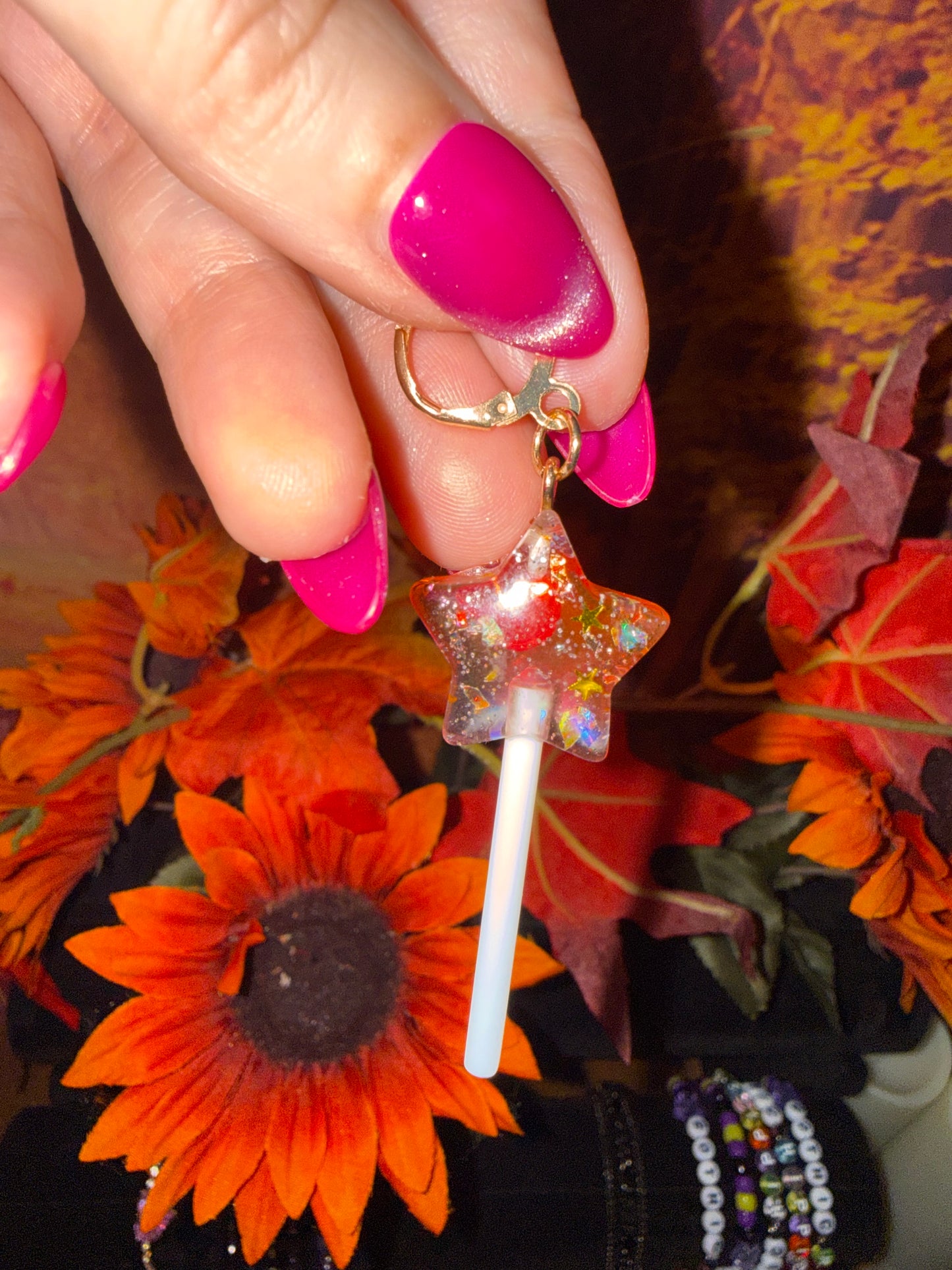 Autumn Candy Earrings -Stainless Steel