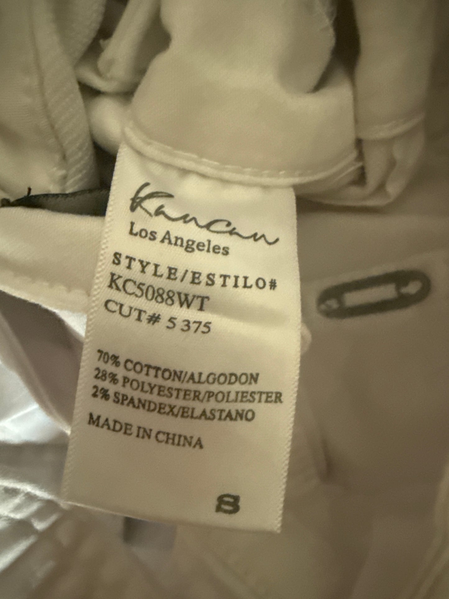 KanCan White Overalls