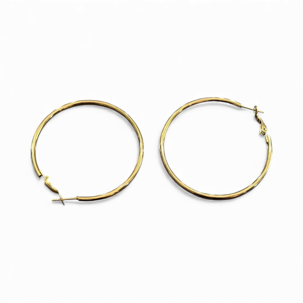 Classic Gold Hoops
