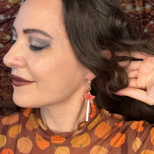 Autumn Candy Earrings -Stainless Steel