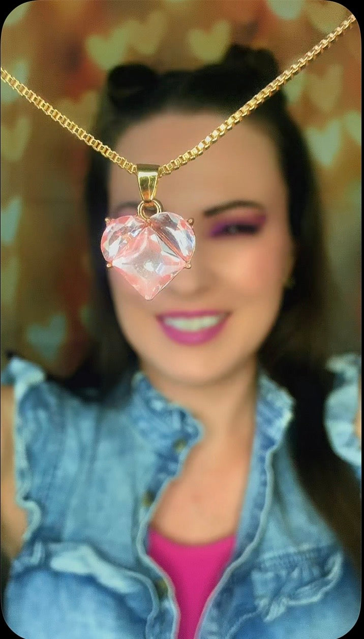 Lovey Dove Heart Necklace